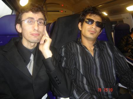 ibra et ajay!!! le maroc a coté de l'inde